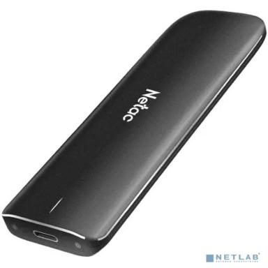 Netac Portable SSD 1TB ZX Black USB 3.2 Gen 2 Type-C External, R/W up to 1050MB/950MB/s, NT01ZX-001T-32BK