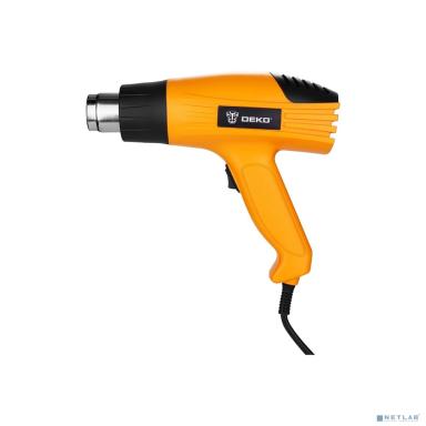 Строительный фен DEKO HG2000W, 2000Вт, 2 скорости, защита от перегрева (063-4166)