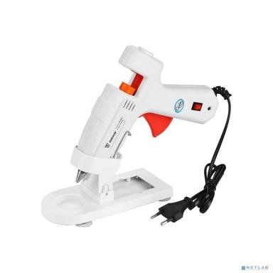 Термопистолет клеевой DEKO DKGG100 100Вт SET4 с подставкой + набор клеевых стержней { 10 шт, 11 мм }