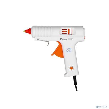 Термопистолет клеевой DEKO DKGG110 110Вт SET 1 с функцией THERMAL CONTROL + набор клеевых стержней 