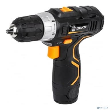 Аккумуляторная дрель-шуруповерт DEKO GCD12DU3 SET2 FU-Li-Ion + оснастка 13 шт, 12В, 1х1.5Ач, з/у [063-4146]