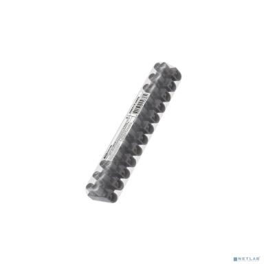TDM SQ0510-0055 Зажим винтовой ЗВИ-30 полипропилен 1,5-10мм2 12пар 100°С черный (индивидуальная упаковка) 