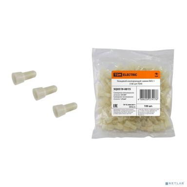 TDM SQ0519-0015 Концевой изолирующий зажим КИЗ-1 (100 шт) 