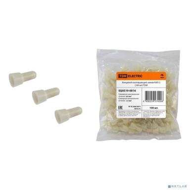 TDM SQ0519-0016 Концевой изолирующий зажим КИЗ-2 (100 шт) 