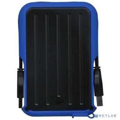 Silicon Power Portable HDD 2TB Armor A66 USB 3.2, синий, черный