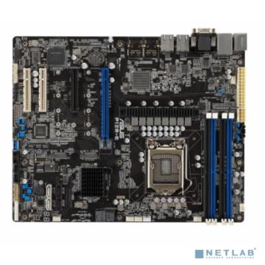 P12R-E ATX, LGA 1200, 4x DDR4 DIMM (to 128GB ECC UDIMM), 6x USB 3.0 (4 rear), 8x SATA (4 in MiniSAS HD), 1x PCIE x16/x8, 1x PCIE x8, 2x PCIE x8 (link x4), 2xM.2 22110, LAN 2x 1Gb, Video AST2600, IPMI 