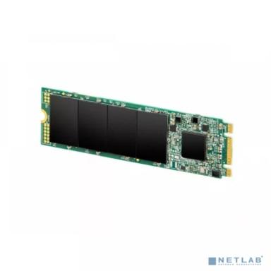 Transcend SSD 825S, 500GB, M.2(22x80mm), SATA3, 3D TLC, R/W 530/480MB/s, IOPs 55 000/75 000, TBW 180, DWPD 0.3 (3 года) [TS500GMTS825S]