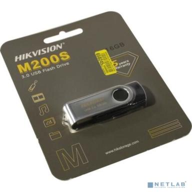 Hikvision USB Drive 16GB  M200S HS-USB-M200S/16G USB2.0, черный