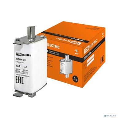 TDM SQ0713-0058 Предохранитель Предохранитель ПНН-33 габ.00C,  16А 