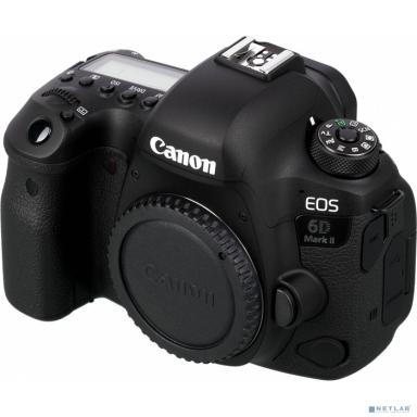 Canon EOS 6D Mark II черный {26.2Mpix 3" 1080p Full HD SDXC Li-ion (без объектива)}