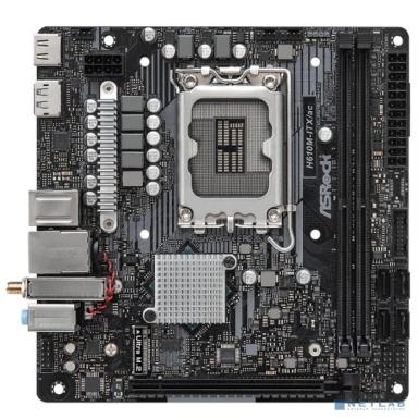 Asrock H610M-ITX/AC { Soc-1700 Intel H610 2xDDR4 mini-ITX AC`97 8ch(7.1) GbLAN+VGA+HDMI+DP}