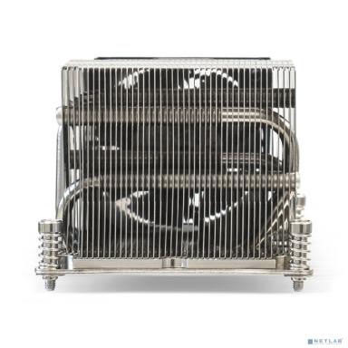 Exegate EX293443RUS Кулер ExeGate ESNK-P0048AP4.PWM.2U.2011.Cu (Al+Cu, 2U, 4 тепл. трубки, LGA2011/2066, TDP 135W, Fan 80mm, PWM, 2100-6800RPM, 2 ball bearing, 4pin, 52db, 345г, на винтах, с термопаст