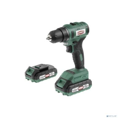 Hammer Аккум.дрель бесщ. ACD18BL 18В 2x 2Ач LiION 10мм 0-400/0-1500об/мин 50Нм в кейсе [824164\ACD18BL] 