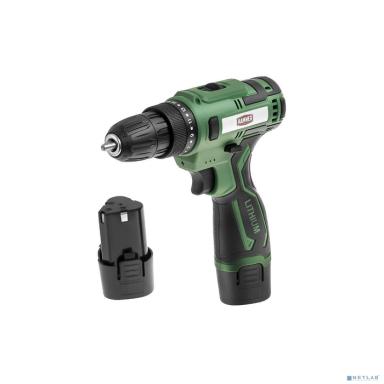 Hammer Аккум.дрель ACD12/2С 12В 2x 1.5Ач LiION 10мм 0-350/0-1350об/мин, 26 Нм, кейс [824159] 
