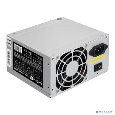 Exegate EX292145RUS-PC Блок питания 650W ExeGate CP650 (ATX, PC, 8cm fan, 24pin, 4+4pin, PCI-E, 3xSATA, 2xIDE, кабель 220V в комплекте)