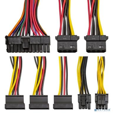 Exegate ES261572RUS-PC Блок питания 700W ExeGate UNS700 (ATX, PC, 12cm fan, 24pin, 4pin, PCIe, 3xSATA, 2xIDE, кабель 220V в комплекте)