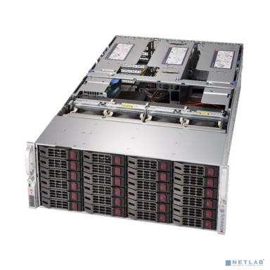 Supermicro SYS-8049U-E1CR4T 4xLGA3647 (up to 205W), iC621, 48xDDR4, up to 24x3.5 HDD, 4x10GbE, 4x1600W, 6x PCIEx16, 10x PCIEx8, up to 6 double GPU (X11QPH+)