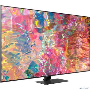 Samsung 50" QE50Q80BAUXCE серебристый {Ultra HD 60Hz DVB-T2 DVB-C DVB-S2 USB WiFi Smart TV (RUS)}