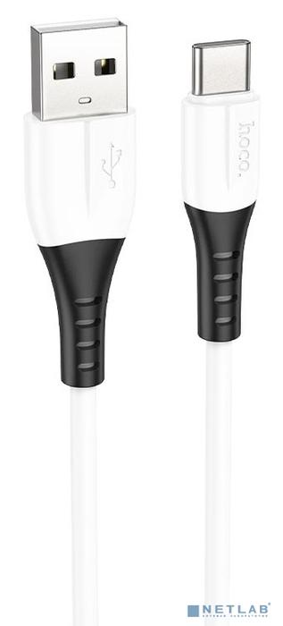 HOCO HC-68582 X82/ USB кабель Type-C/ 1m/ 3A/ Силикон/ White