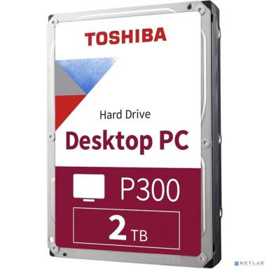 Жесткий диск Toshiba P300 HDWD320UZSVA,  2ТБ,  HDD,  SATA III,  3.5"