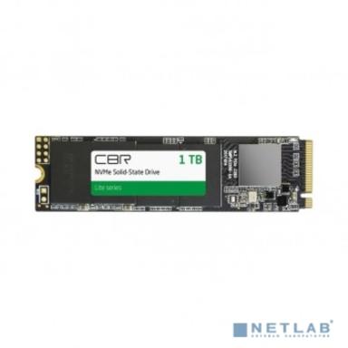 CBR SSD-001TB-M.2-LT22, Внутренний SSD-накопитель, серия "Lite", 1024 GB, M.2 2280, PCIe 3.0 x4, NVMe 1.3, SM2263XT, 3D TLC NAND, R/W speed up to 2300/1800 MB/s, TBW (TB) 500