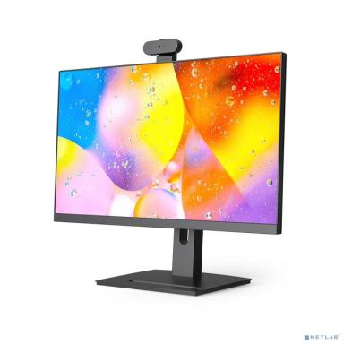 Моноблок Rombica Helios 23.8" Full HD i5 10400 (2.9) 16Gb SSD512Gb UHDG 630 DVDRW noOS GbitEth WiFi BT клавиатура мышь Cam черный 1920x1080