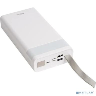 Hoco J73 Портативный аккумулятор, 30000mAh, 2A, белый (39421)