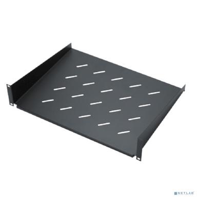 NEOMAX Полка 19"1U, для настенного шкафа 600*450; глубина полки 280мм, ширина 500мм;  цвет черный (NM-SHF-1U45-101-BK)