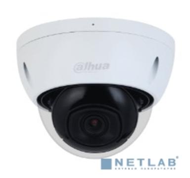 DAHUA DH-IPC-HDBW2441EP-S-0360B Уличная купольная IP-видеокамера 4Мп, 1/2.9” CMOS, объектив 3.6мм, видеоаналитика, ИК 30м, IP67, IK10, металл