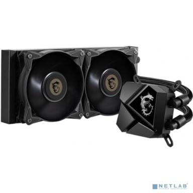 Кулер ЦП MSI MAG CORELIQUID P240 LGA1150/LGA1151/LGA1155/LGA1156/LGA1200/LGA1366/LGA1700/LGA2011/LGA2011-3/LGA2066 78.73 фут3/мин Вес 2 кг MAGCORELIQUIDP240