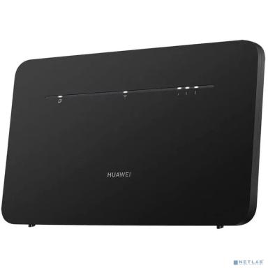 HUAWEI 51060HVA B535-232a Маршрутизатор  4G CPE 3  Wi-Fi 5 AC1300, LTE CAT7 300 Мбит/с SIM card slot, 1* LAN/WAN port GE, 3* LAN ports GE, BLACK