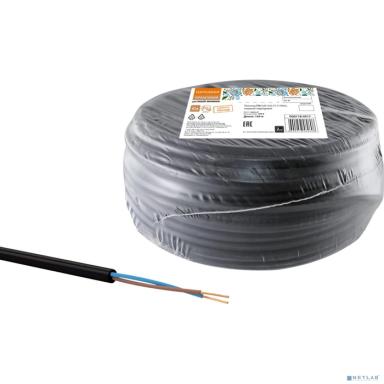 TDM SQ0118-0917 Провод ПВСмб 2х0,75 (100м), черный Народный