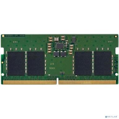 Память оперативная/ Kingston 8GB 4800MT/s DDR5 Non-ECC CL40 SODIMM 1Rx16 [KVR48S40BS6-8]
