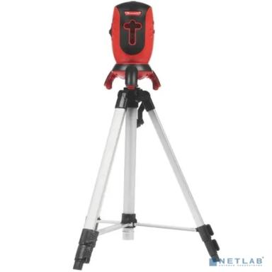 MATRIX Лазерный уровень ML01T, 10 м, ±0,5мм/1м, 650 нм, резьба 5/8", штатив [35063]