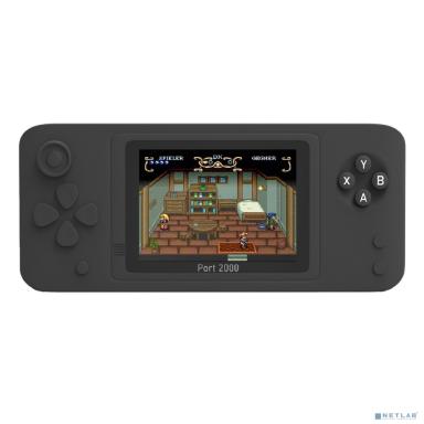 SEGA Retro Genesis Port 2000 (BL-862, 3,5 дюйма экран, 10 эмуляторов, черная, 3000+ игр, сохранения) (150098)