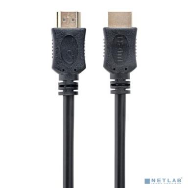 Кабель HDMI Cablexpert 19M/19M, v2.0, серия Light, позол.контакты, экран, 20м, черный, пакет (CC-HDMI4L-20M)