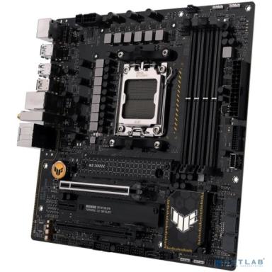 ASUS TUF GAMING B650M-PLUS WIFI (Socket AM5, mATX, 4xDDR5(128GB), DP/HDMI, 2xPCIe 4.0x16/1xPCIe 4.0, 1xLAN (2.5GbE), Wi-Fi 6i, BT 5.2, 4xSATA 6Gb/s, 2xM.2, 1xType-C, 3xUSB 3.2, 4xUSB 2.0)