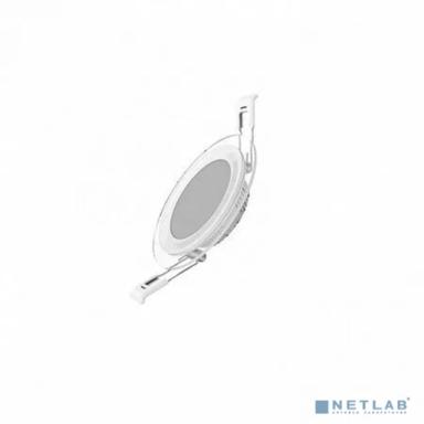 GAUSS 947111206 Светильник Gauss Glass круг 6W 490lm 4000K 220-240V IP20 монт D70 100*35 с дек стеклом LED