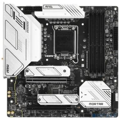 MSI MAG B760M MORTAR MAX WIFI DDR4 RTL {Soc-1700 Intel B760 4xDDR4 mATX AC`97 8ch(7.1) 2.5Gg+HDMI+DP}