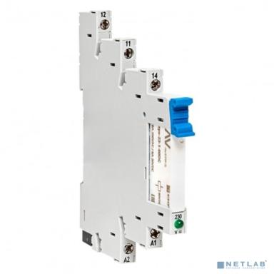 EKF rps-23-1-60-rms23AC  Реле промежуточное с розеткой в сборе РП slim 23/1 6A 230В AC