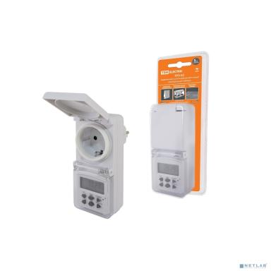TDM SQ1506-0005 Таймер розеточный ТРЭ-02-1мин/7дн-10on/off-8А-IP44 (недельный, защита от влаги) 