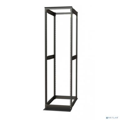 Стойка двухрамная Hyperline ORK2A-3268-RAL9005 32U 550ммX850мм 1000кг черный