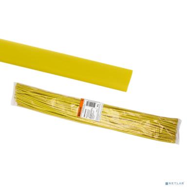 TDM SQ0518-0216 Термоусаживаемая трубка ТУТнг 10/5 желтая по 1м (50 м/упак) 
