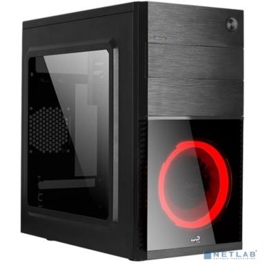 Корпус MiniTower AeroCool CS-105 Red RGB fan (mATX, 1xUSB3.0, 1xUSB2.0 без БП) (4718009152557)