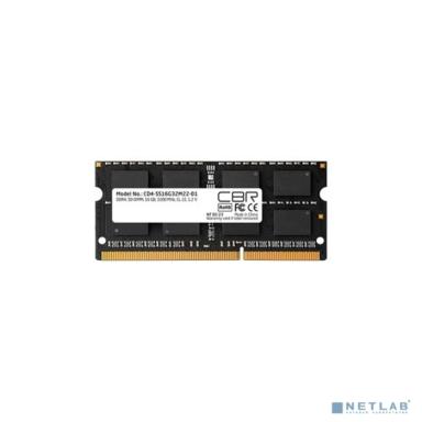 CBR DDR4 SODIMM 16GB CD4-SS16G32M22-01 PC4-25600, 3200MHz, CL22, 1.2V