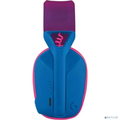 Гарнитура/ Logitech Headset G435 LIGHTSPEED Wireless Gaming  BLUE - Retail