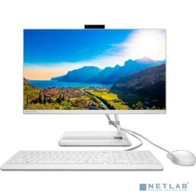 Lenovo IdeaCentreAIO 3 24ALC6 [F0G100PPRK] White 23.8"{(1920x1080 IPS)/AMD Ryzen 5 5500U(2.1Ghz)/8192Mb/512SSDGb/noDVD/Int:AMD Radeon/Cam/BT/WiFi/war 1y/6.81kg/white/noOS + RU kbd, mouse USB}
