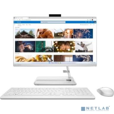 Lenovo IdeaCentreAIO 3 24IAP7 [F0GH00GHRU] White 23.8"{(1920x1080 IPS)/Intel Core i3 1215U(1.2Ghz)/8192Mb/512SSDGb/noDVD/Int:Intel UHD Graphics/Cam/BT/WiFi/war 1y/6.81kg/noOS + RU kbd, mouse WL}