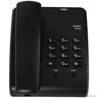 Gigaset [S30054-S6535-S301] DA180 черный Телефон проводной 