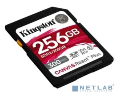 SecureDigital 256GB Kingston SDR2/256GB Canvas React Plus w/o adapter Class10 
